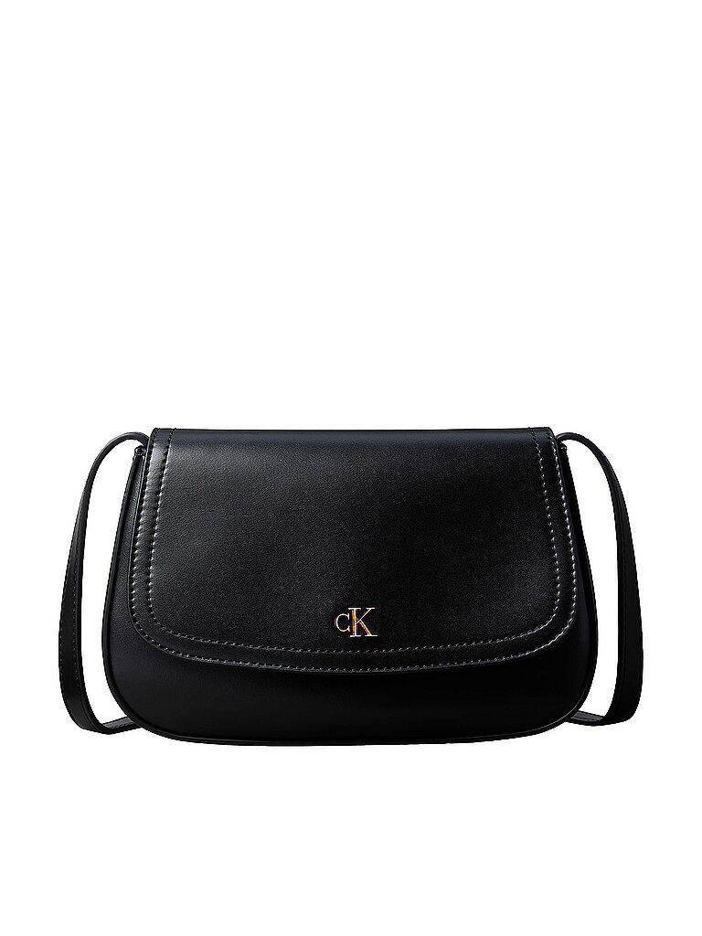 Sac Bandouliere Calvin Klein Jeans CK FLAP CAMERA BAG Noir Unique femmes 5